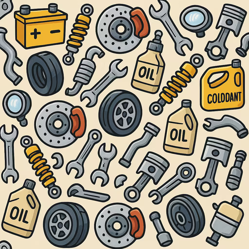 Car Parts and Fluids